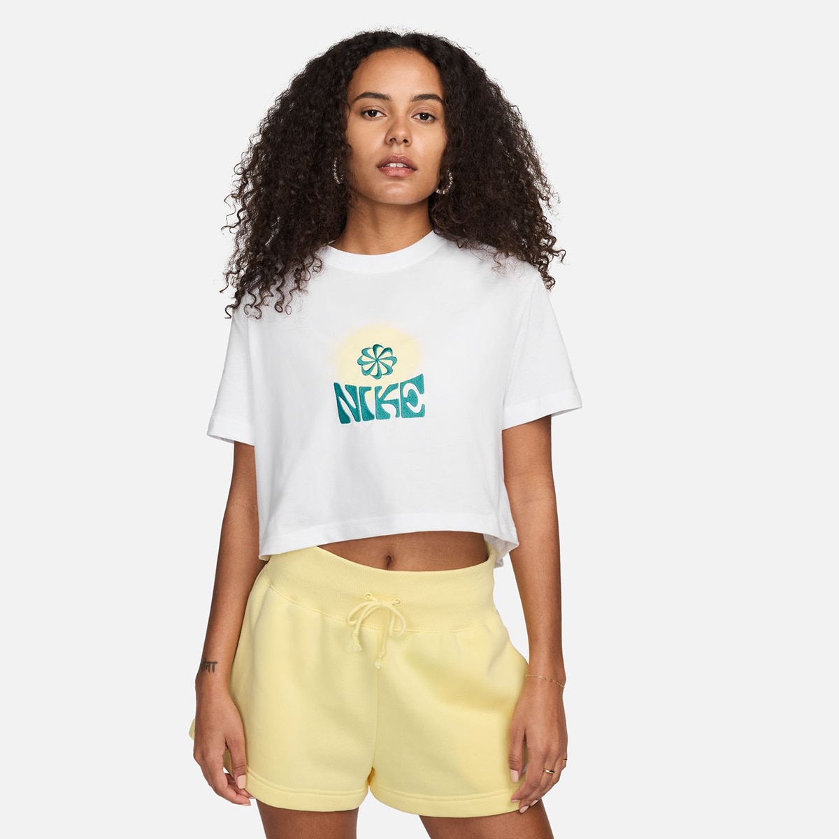 T-shirt de mulher Sportswear Nike Branco-1