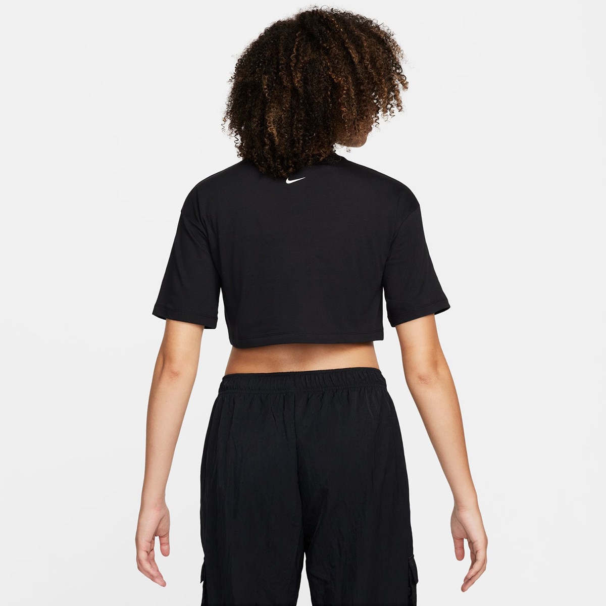 T-shirt de Mulher Sportswear Crop Tee GLS Preto-2