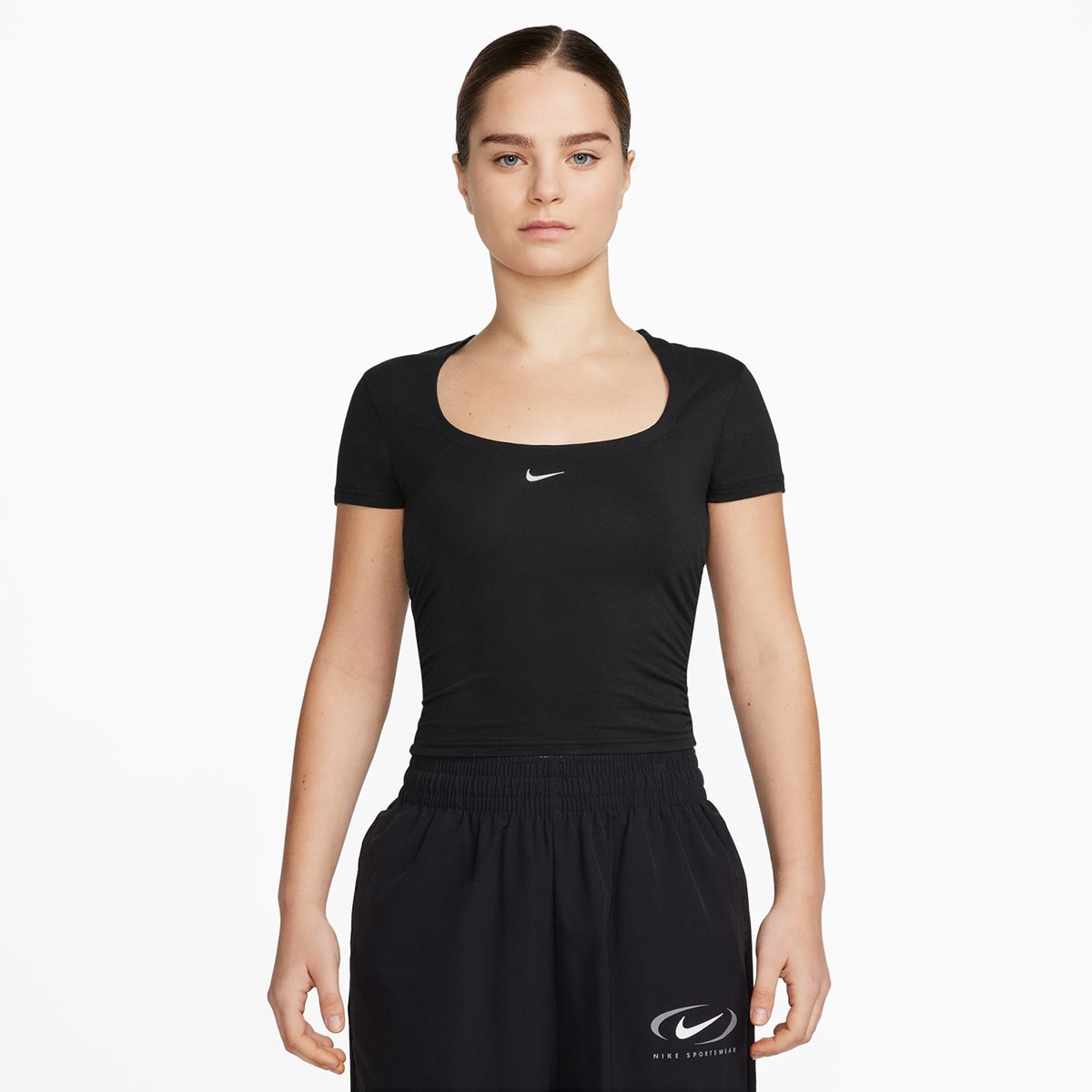 T-shirt de Mulher Sportswear Chill Knit Preto-1