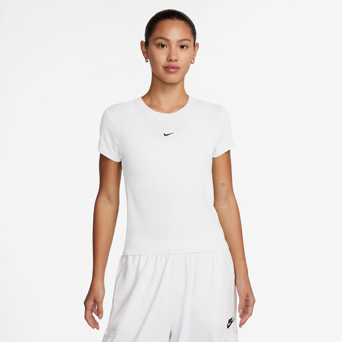 T-shirt de Mulher Sportswear Chill Knit Branco-1