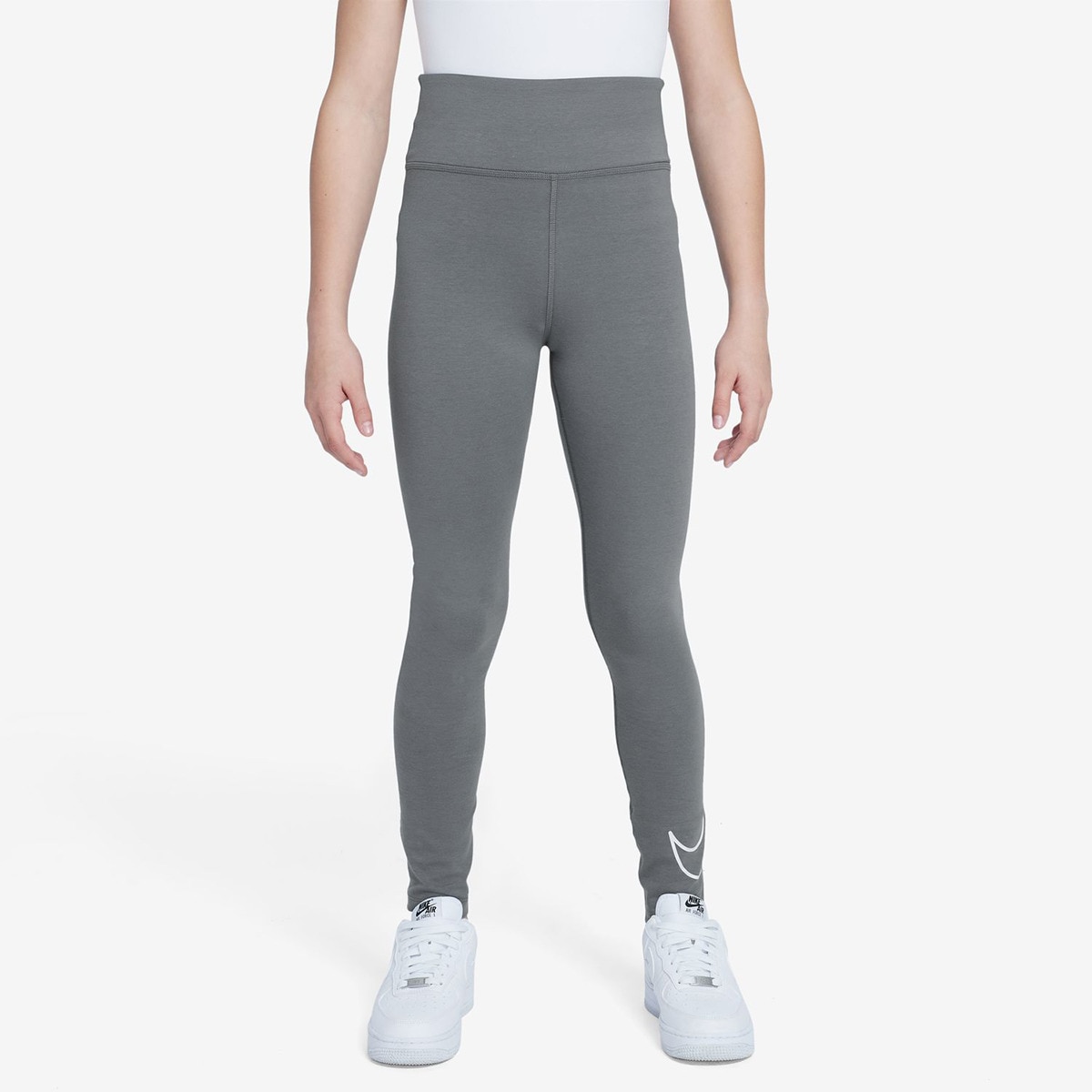 Leggings de Menina Sportswear Classics Cinzento-1