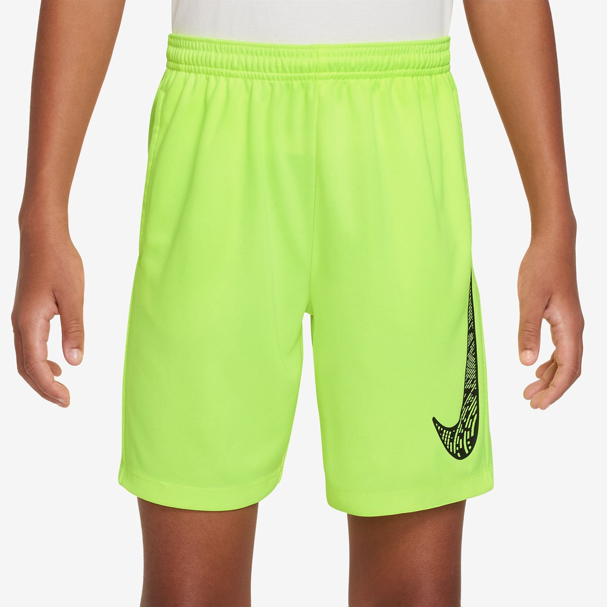 Calções de Criança Dri-FIT Trophy 23 Amarelo-flúor-1