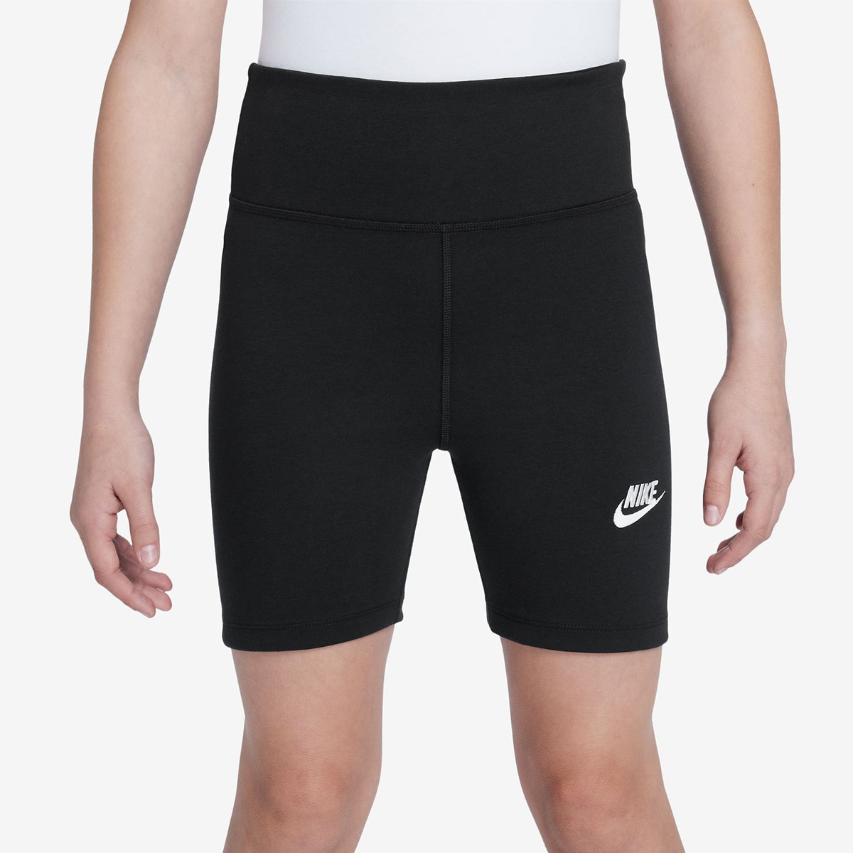 Calças de malha de menina Sportswear Nike Preto-1
