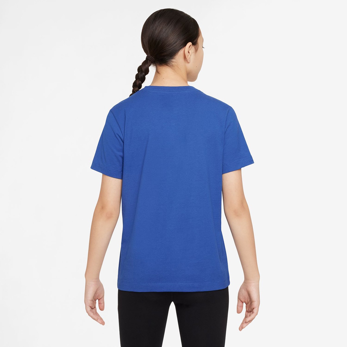 T-shirt de menino Sportswear Nike Azul Royal-2