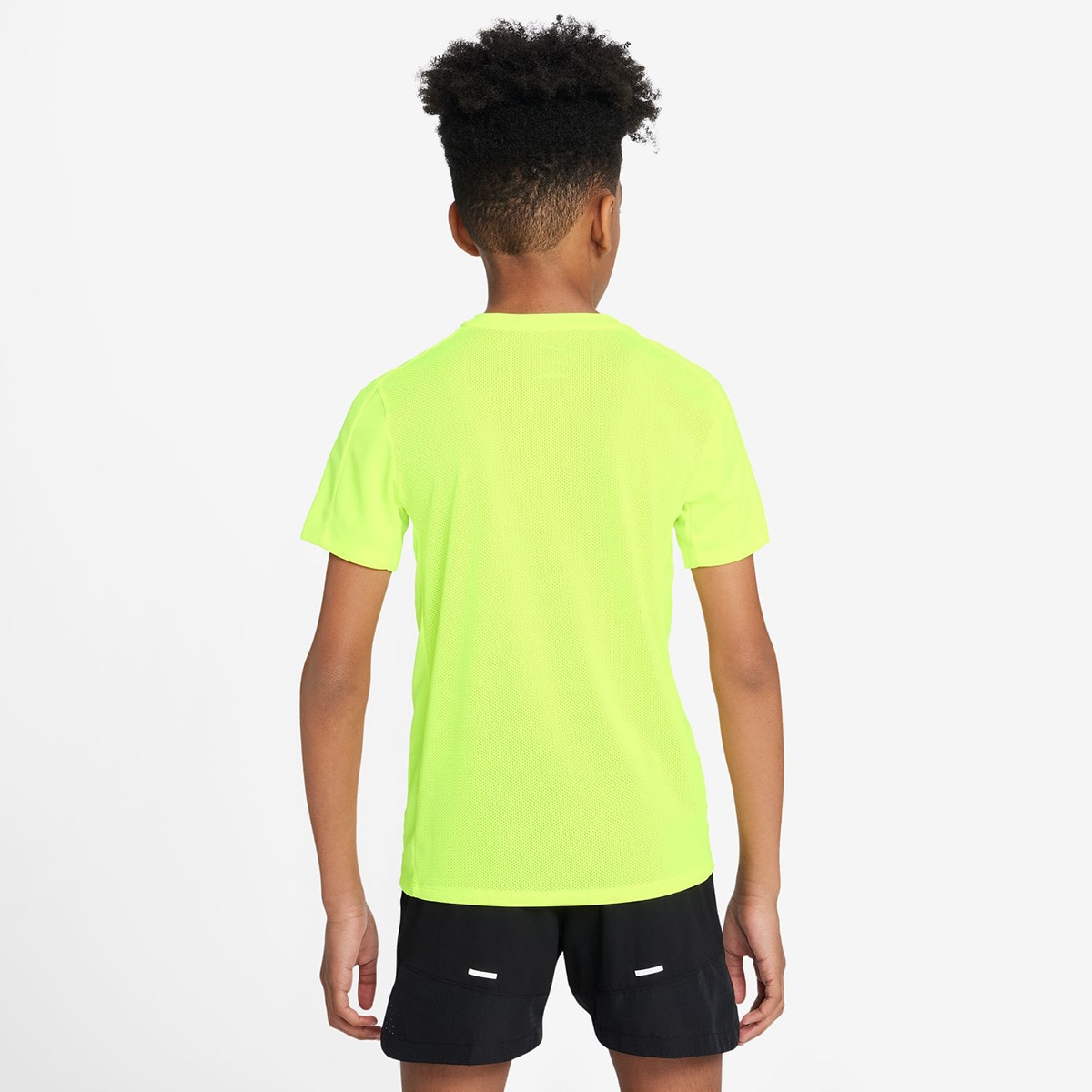 T-shirt de Criança Dri-FIT Trophy 23 Amarelo-flúor-2
