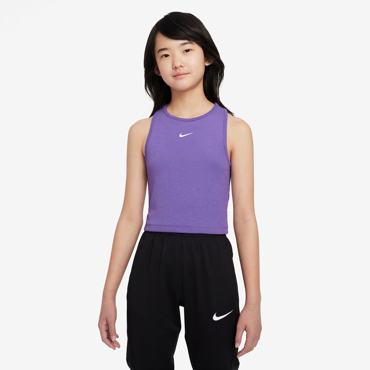 T-shirt de menina Sportswear Nike Roxo-1