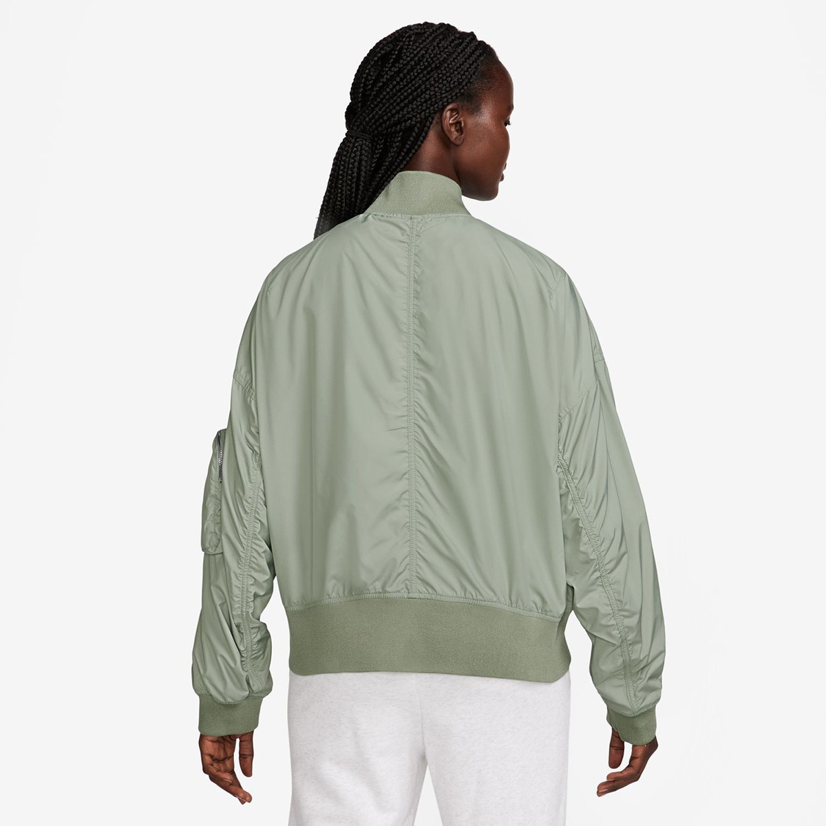 Casaco de mulher Sportswear Essential Nike Verde-2