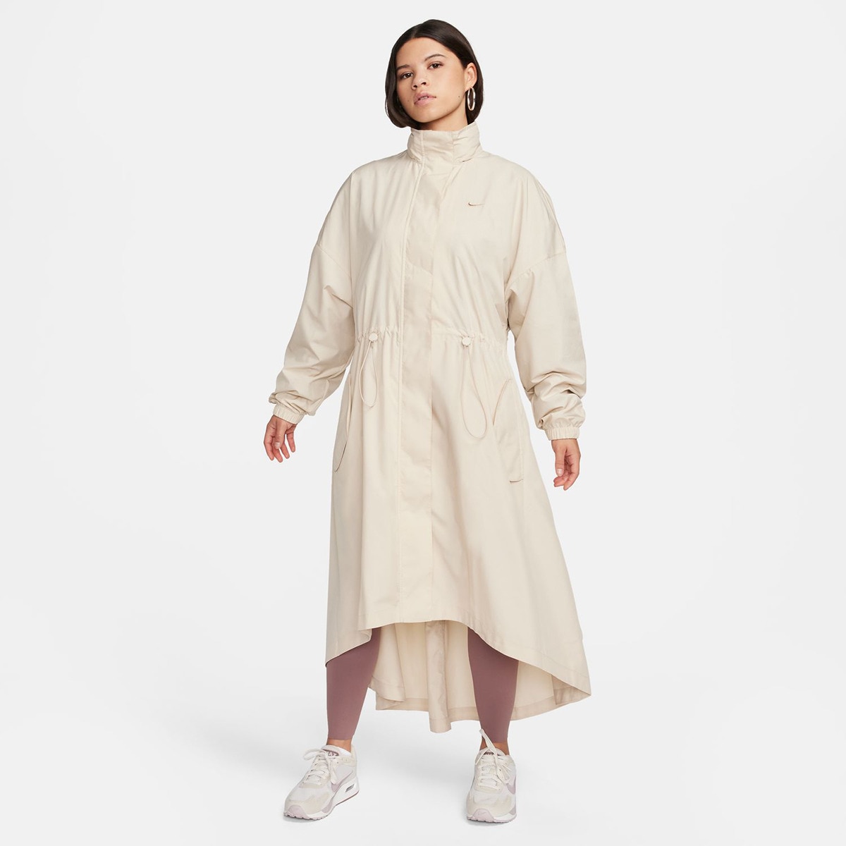Casaco de mulher Sportswear Essential Nike Bege-1