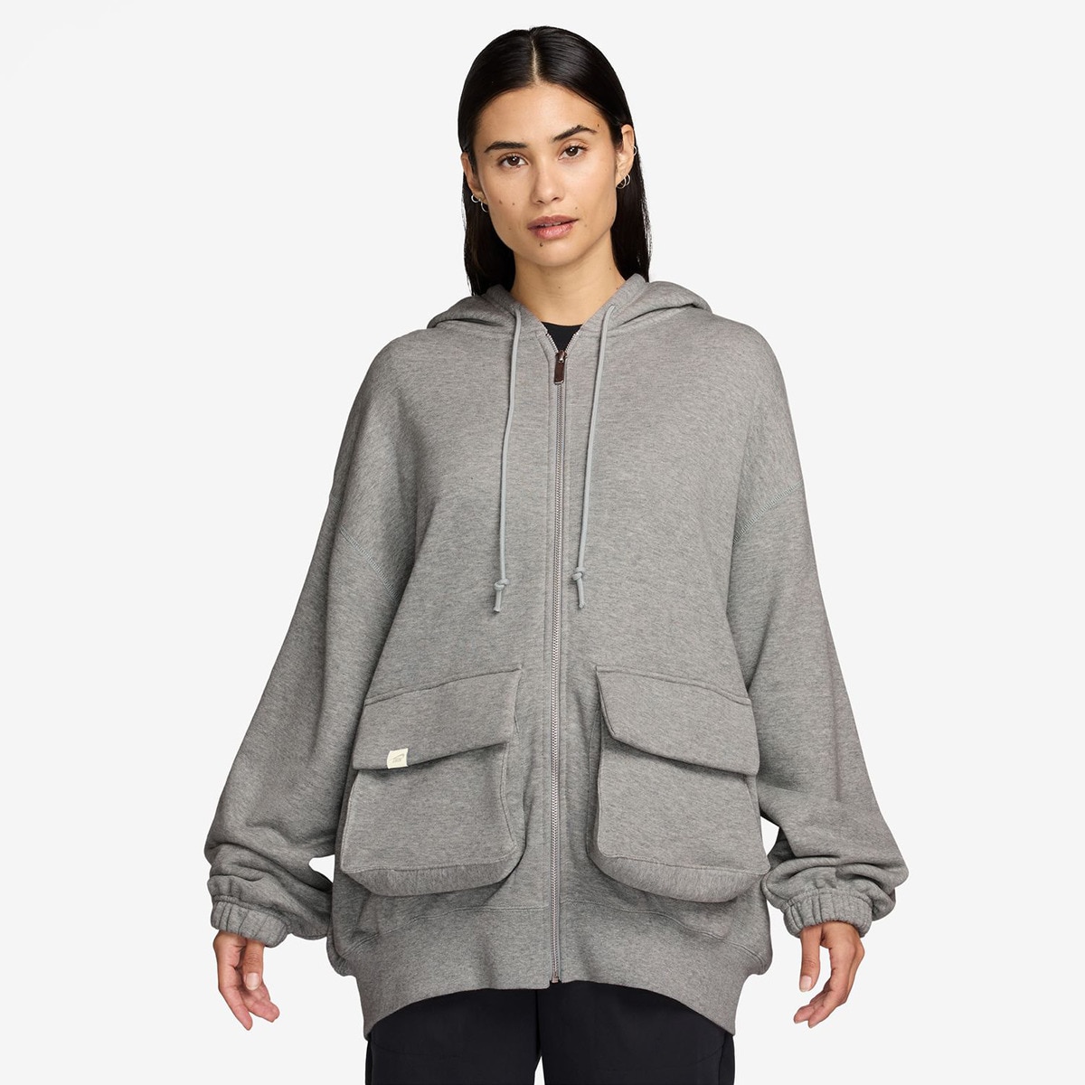Casaco de mulher Sportswear Nike Cinzento-1