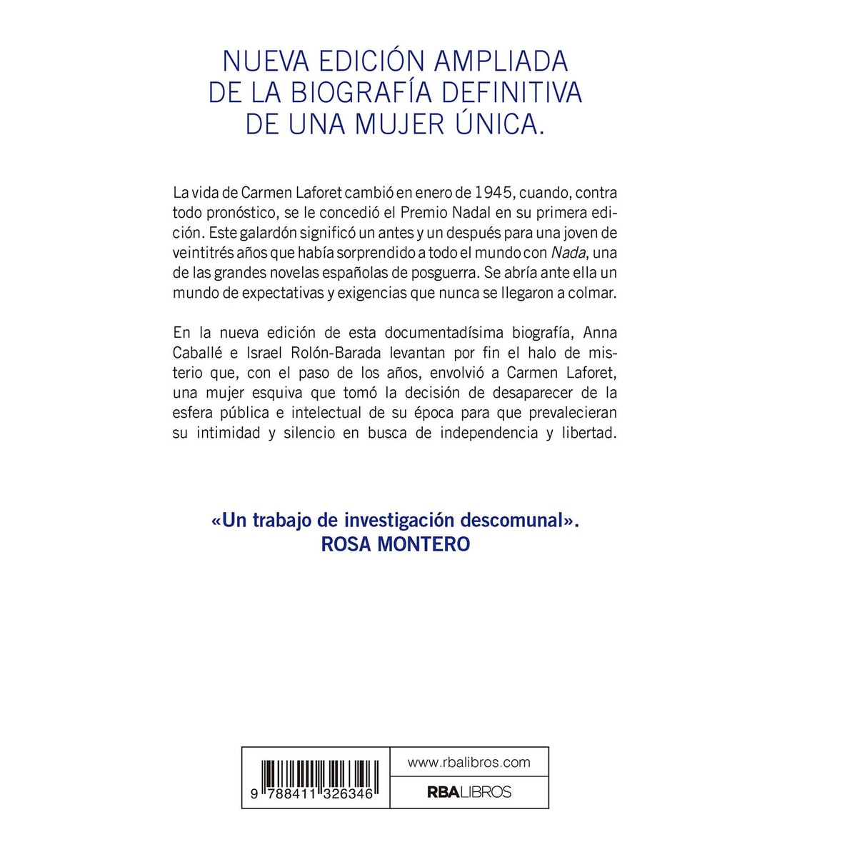 Carmen Laforet. Una mujer en fuga (Capa mole) 2