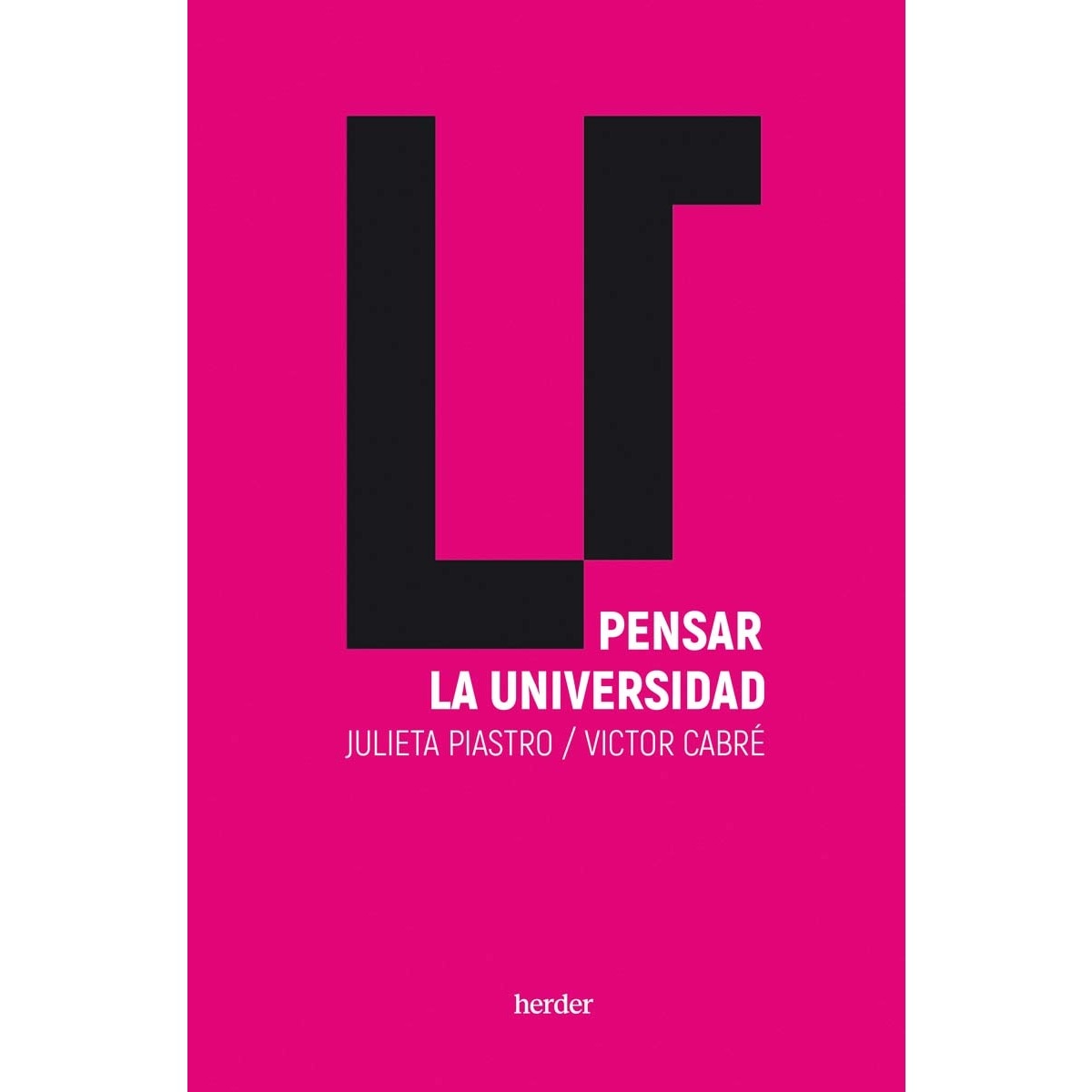 Pensar la universidad (Capa mole com abas) 1