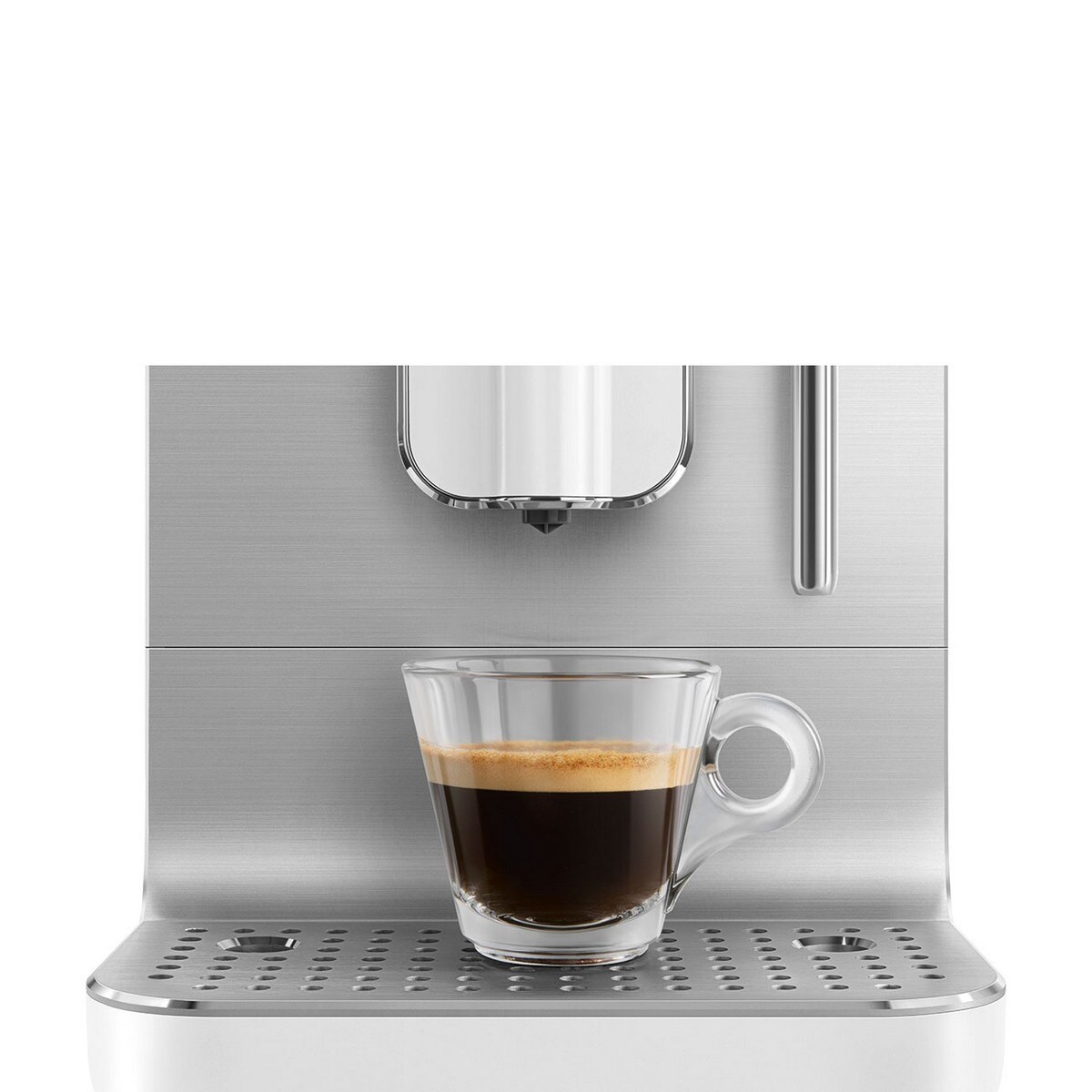 Máquina de Café Expresso Automática Smeg Collezione com Cappuccinador, de 1350 W e 19 bar Branco mate-7