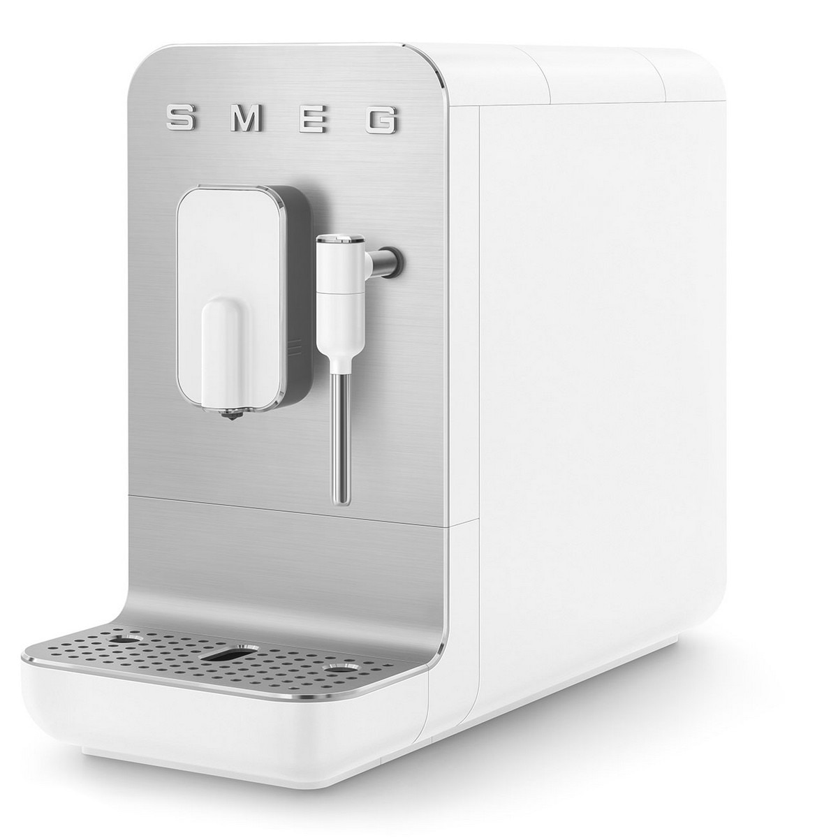 Máquina de Café Expresso Automática Smeg Collezione com Cappuccinador, de 1350 W e 19 bar Branco mate-1