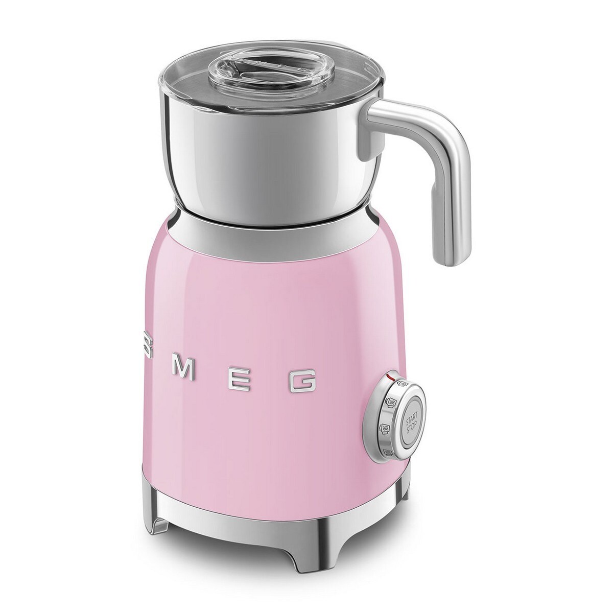 Batedor de Leite Barista Smeg Anni 50 de 500 W Rosa-3