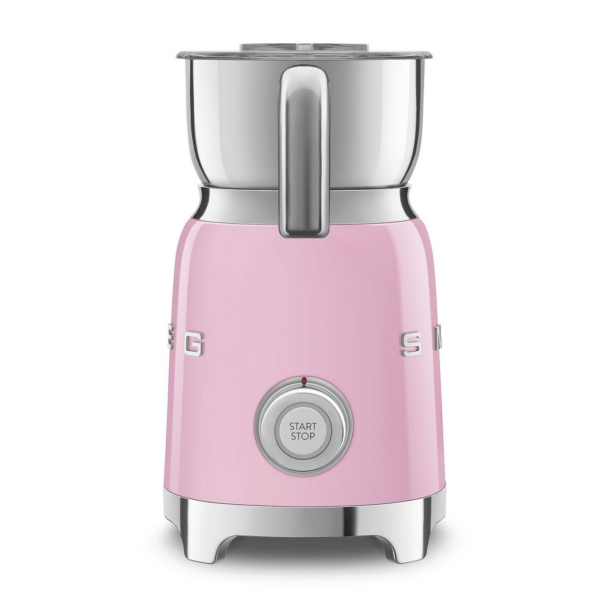 Batedor de Leite Barista Smeg Anni 50 de 500 W Rosa-2