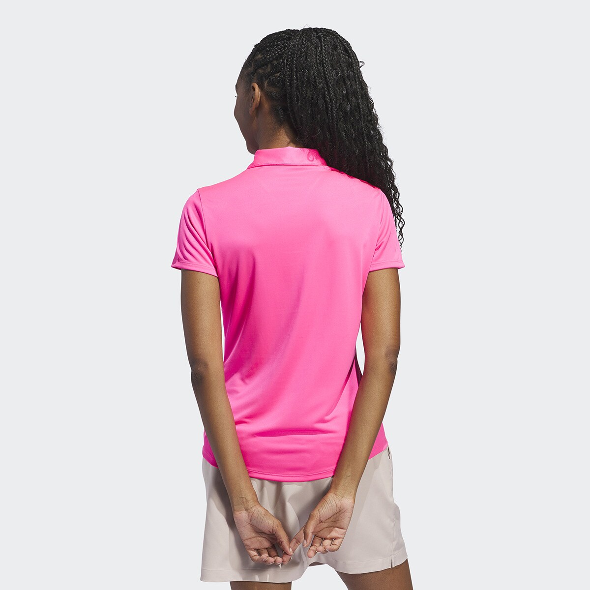 Polo de Mulher Solid Performance Branco-2