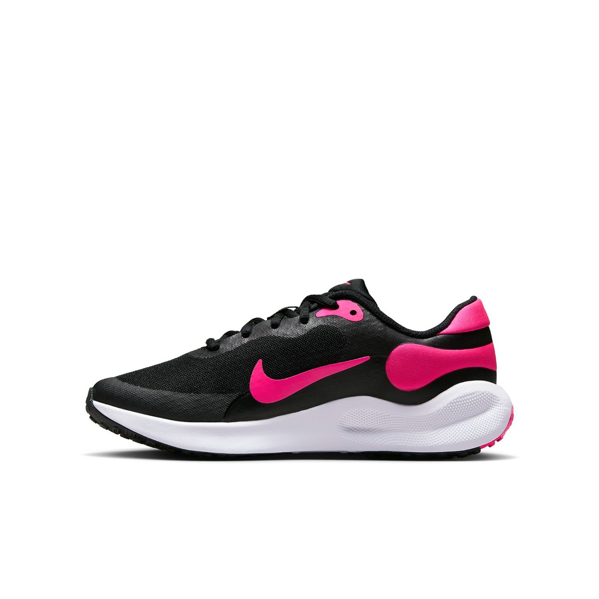 Sapatilhas de Running de Criança Revolution 7 GS Preto / Rosa-4