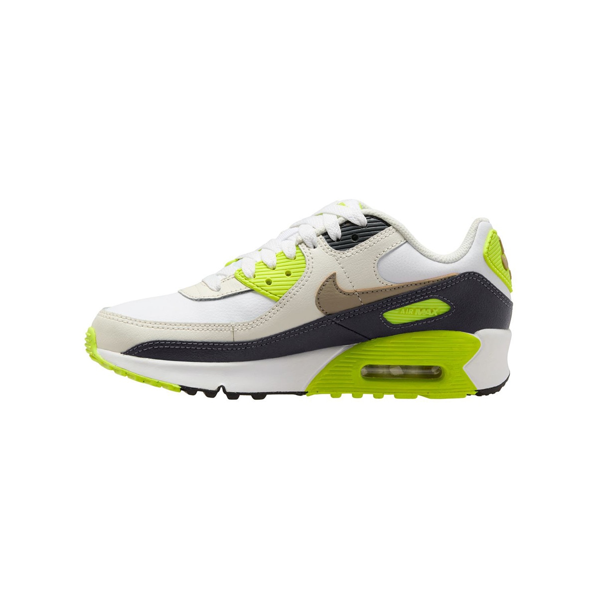 Sapatilhas Casual de Criança Air Max 90 EasyOn Branco-4