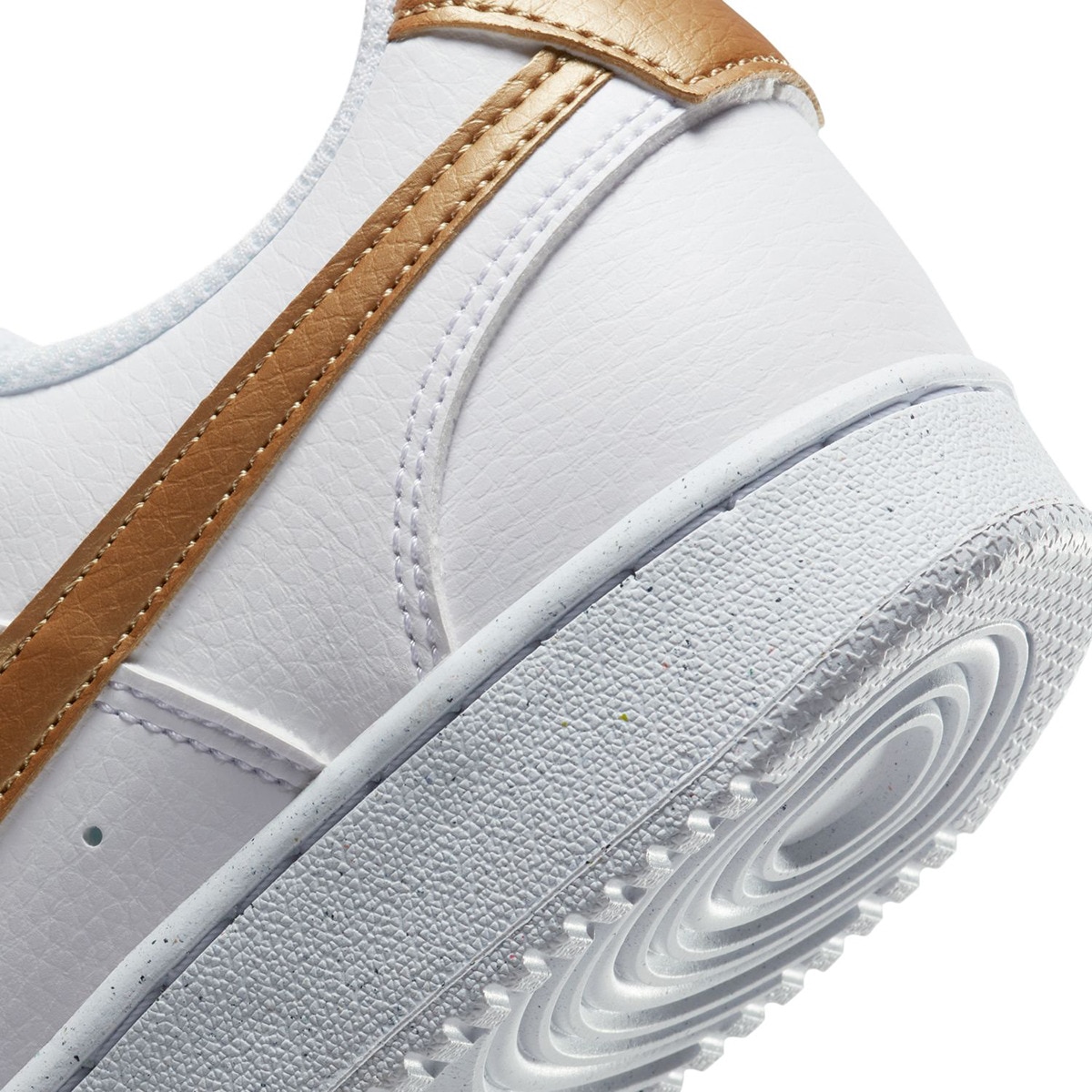 Sapatilhas Casual de Mulher Court Vision Low Next Nature Branco / Dourado-7