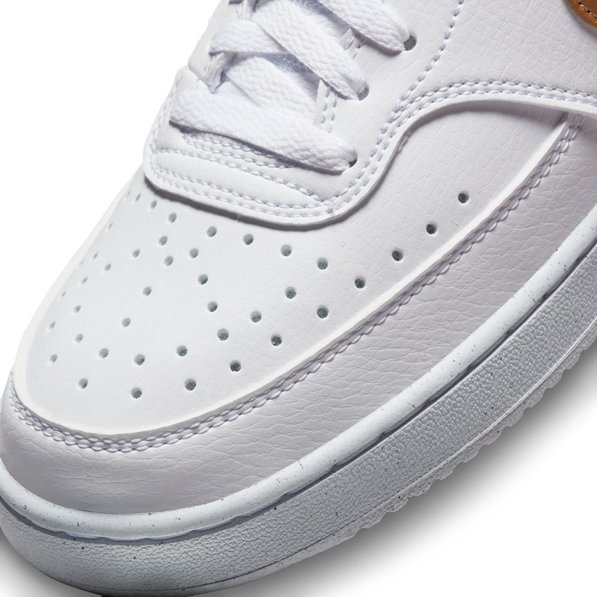 Sapatilhas Casual de Mulher Court Vision Low Next Nature Branco / Dourado-8
