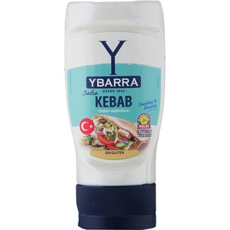 salsa kebab turca sin gluten bote 250 ml - Ybarra