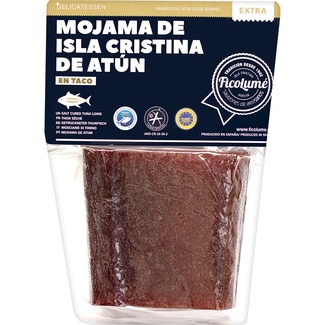 mojama de atún IGP Mojama de Isla Cristina peso aproximado taco 300 g - Ficolume