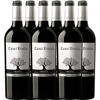 Vino tinto crianza DO Jumilla Caja 6 botellas 75 cl - Casa De La Ermita