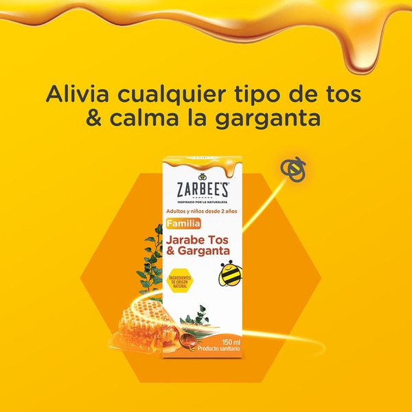 Husten & Hals Sirup Linderung von trockenem oder produktivem Husten, Beruhigung des Halses Flacon 150 ml mit reinem Honig natürlichen Ursprungs, Glycerin und Efeublätterextrakt