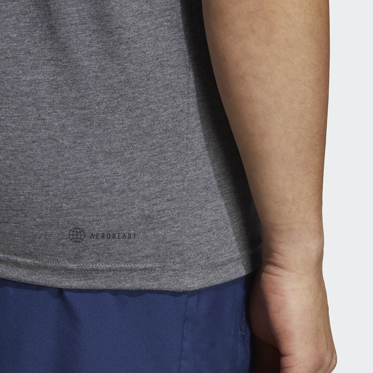 T-shirt de Homem Train Essentials Feelready Training Cinzento-3