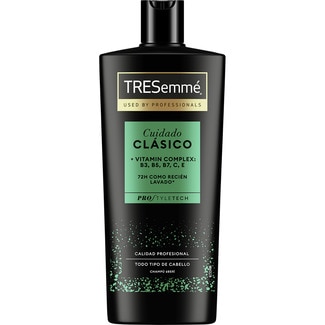 champú Cuidado Clásico con complejo vitamínico B3, B5, B7, C y E botella 685 ml para todo tipo de cabello - Tresemme