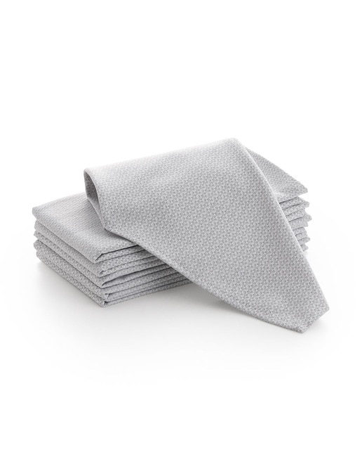 Imagen 0 de Pack 6 servilletas satén Rubi 45x45 cm gris claro