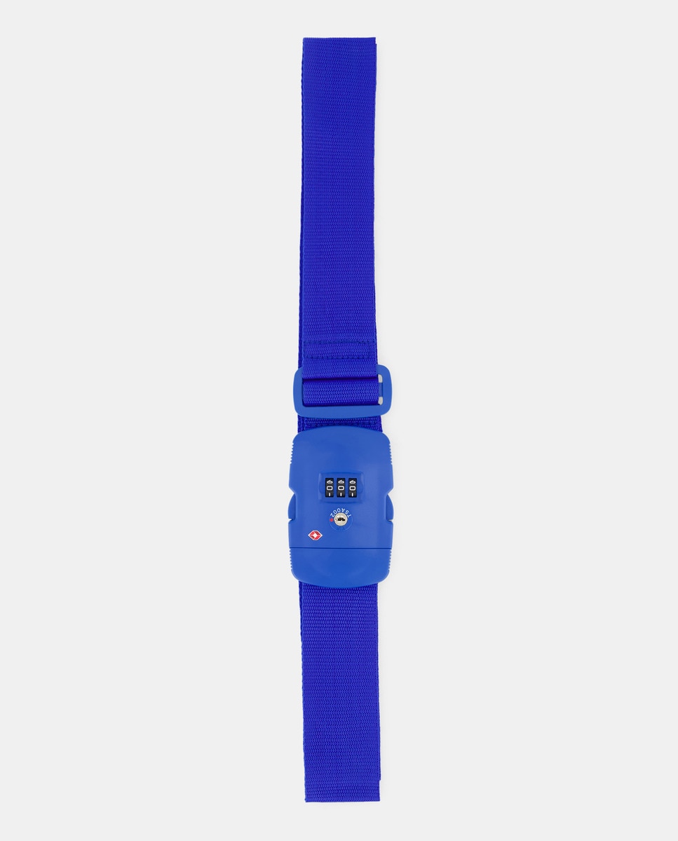 Fita de protecção El Corte Inglés azul com fecho TSA Azul-1