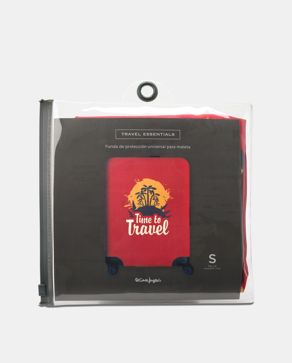 Capa de Malas de Cabine Vermelho-5
