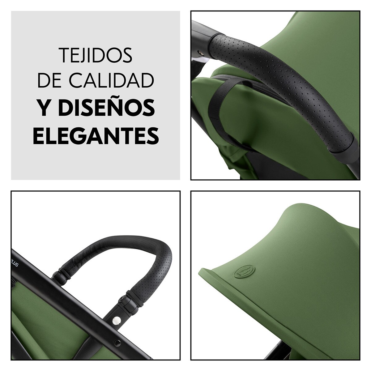 Carrinho de Passeio Ligeiro Travel N Care Plus Verde-militar-5