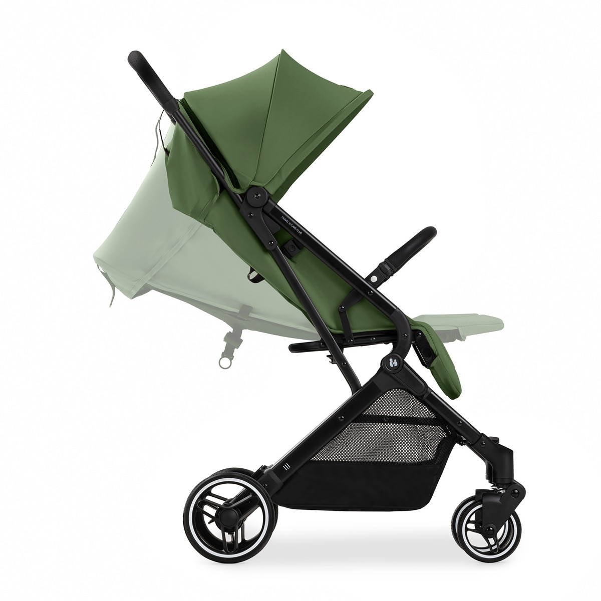 Carrinho de Passeio Ligeiro Travel N Care Plus Verde-militar-15