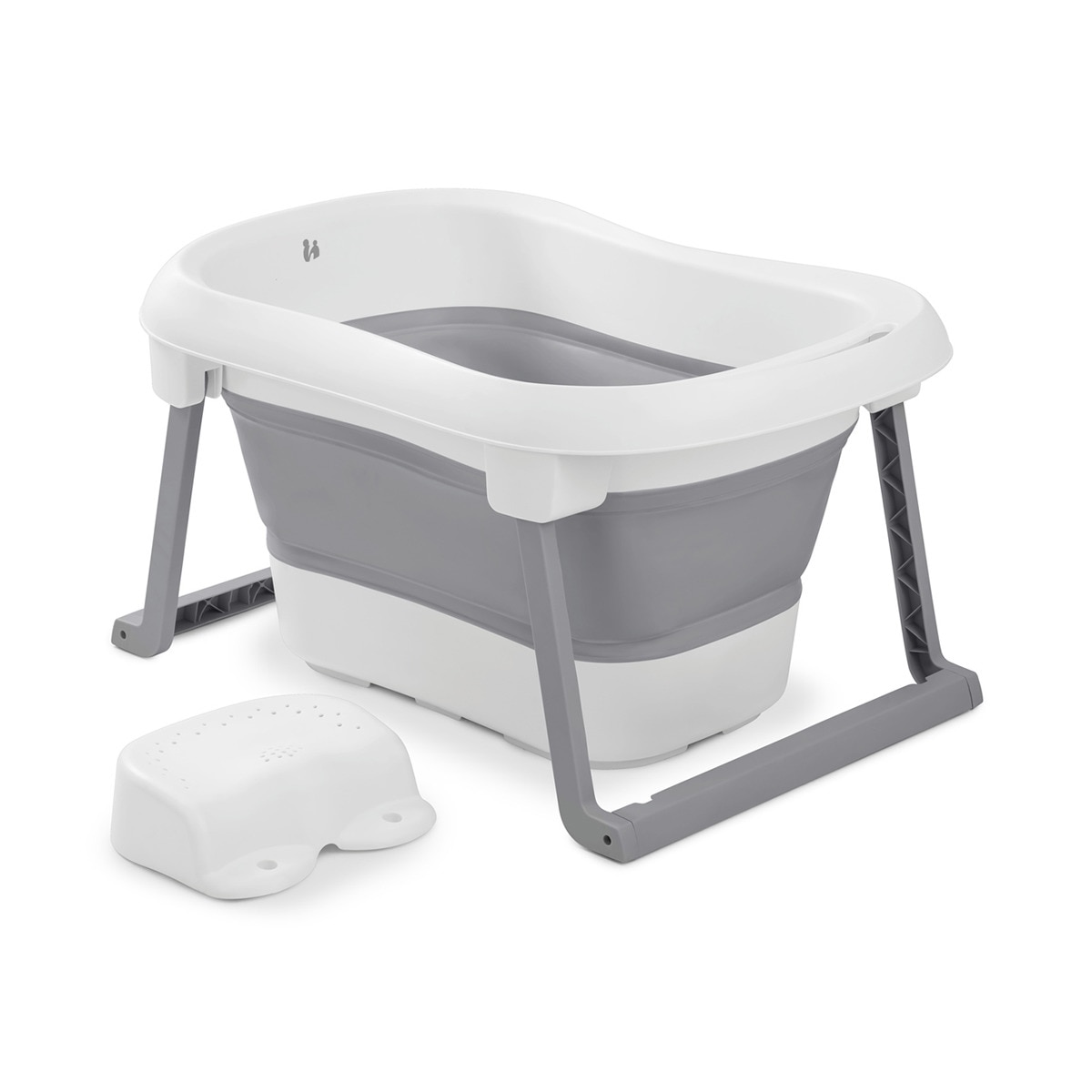 Banheira Dobrável XL Wash N Fold L Cinzento-claro-1