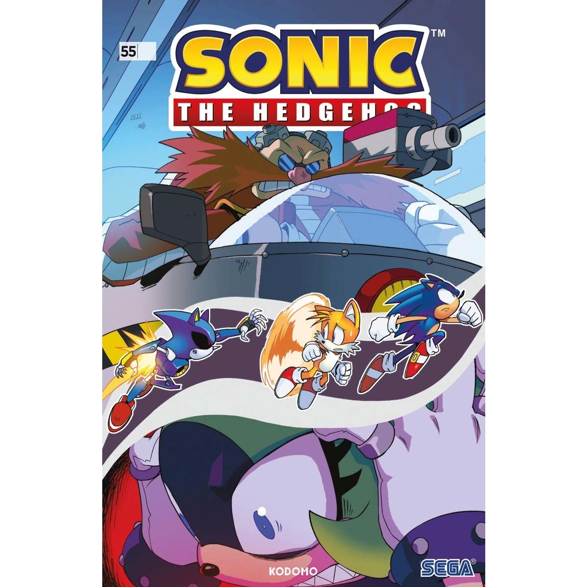 Sonic: The Hedhegog núm. 55 (Capa mole) 1