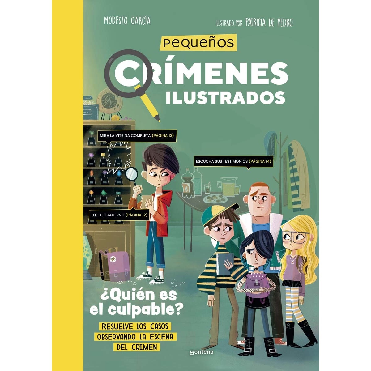Imagem 0 de Pequeños Crímenes ilustrados - ¿Quién es el culpable?: Resuelve los casos observando la escena del crimen (Capa dura)