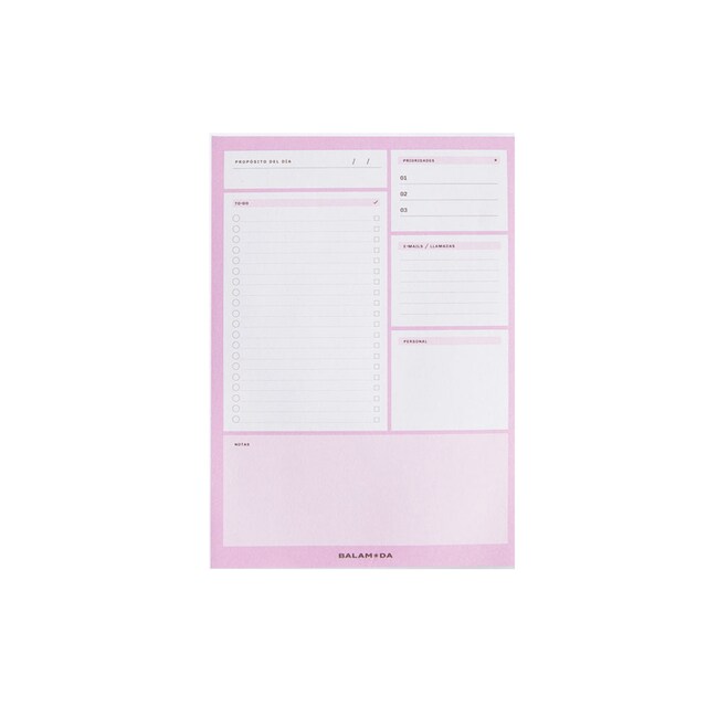 Imagen 0 de Planificador ME TO-GO Lila Balamoda lila y blanco