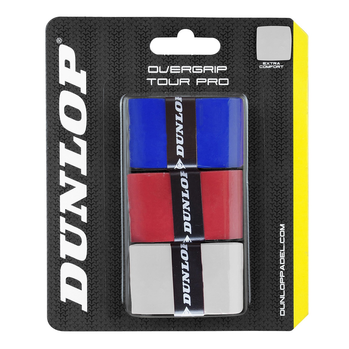 Pack 3 overgrips TOUR PRO Dunlop Multicolor-1