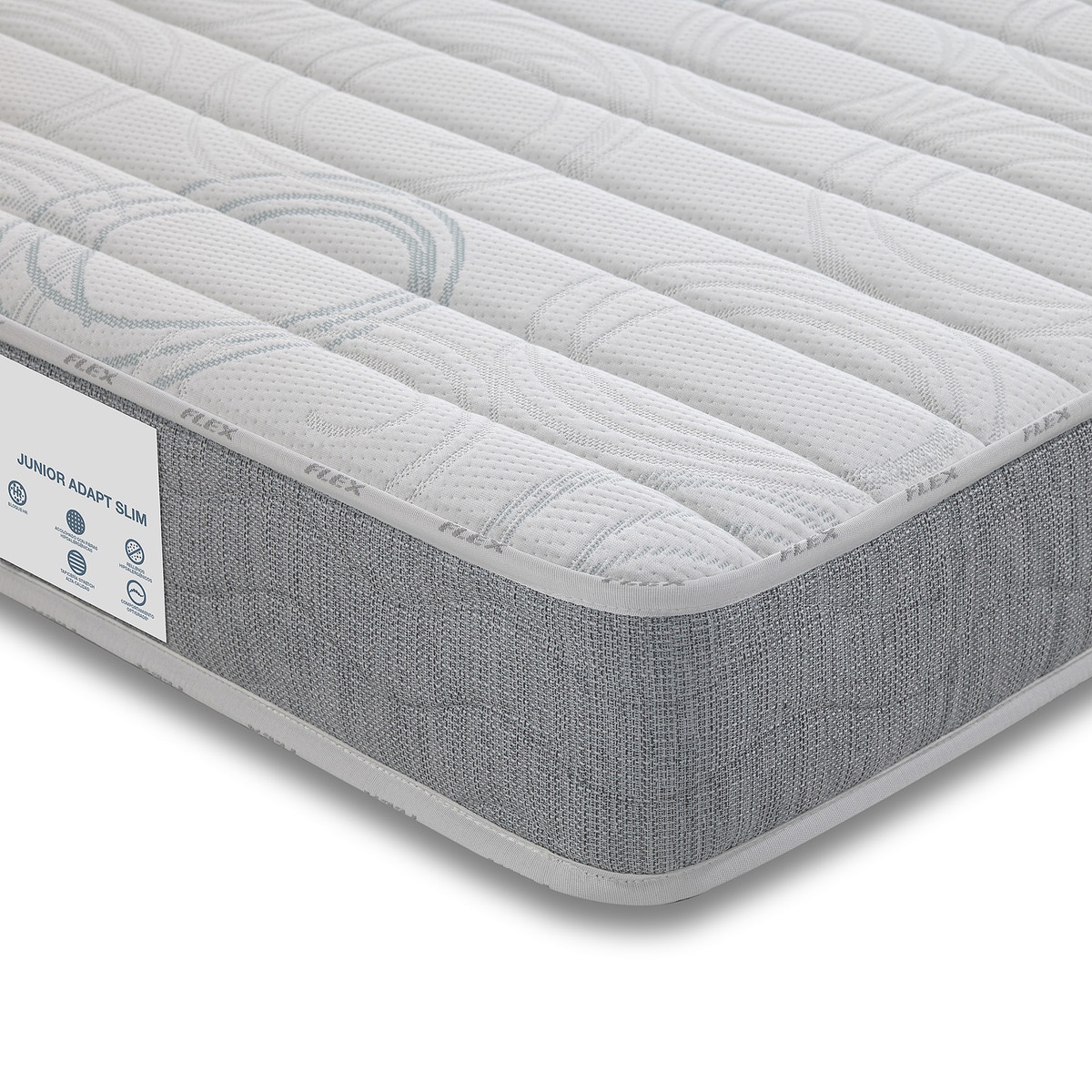 Colchón con bloque HR Junior Adapt Slim V4 Flex® Blanco-2