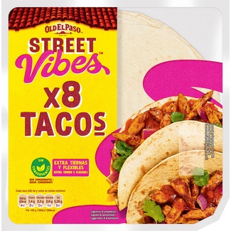 tortillas mini de trigo 8 unidades envase 220 g - Old El Paso