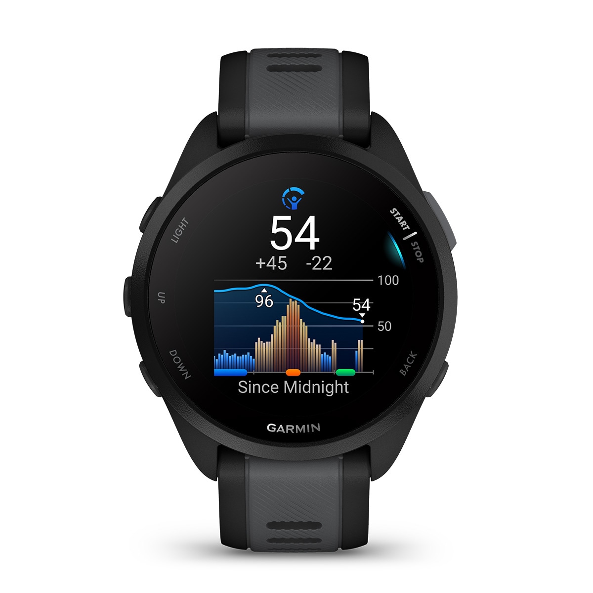 Relógio Smartwatch Forerunner 165 Preto / Cinzento-4