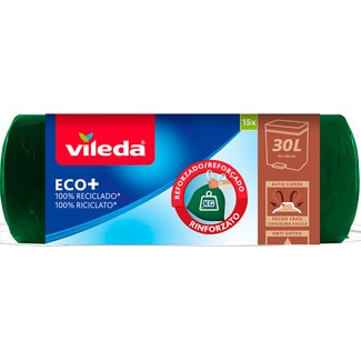 Saco do lixo Eco + 30L embalagem 15 unidades - Vileda