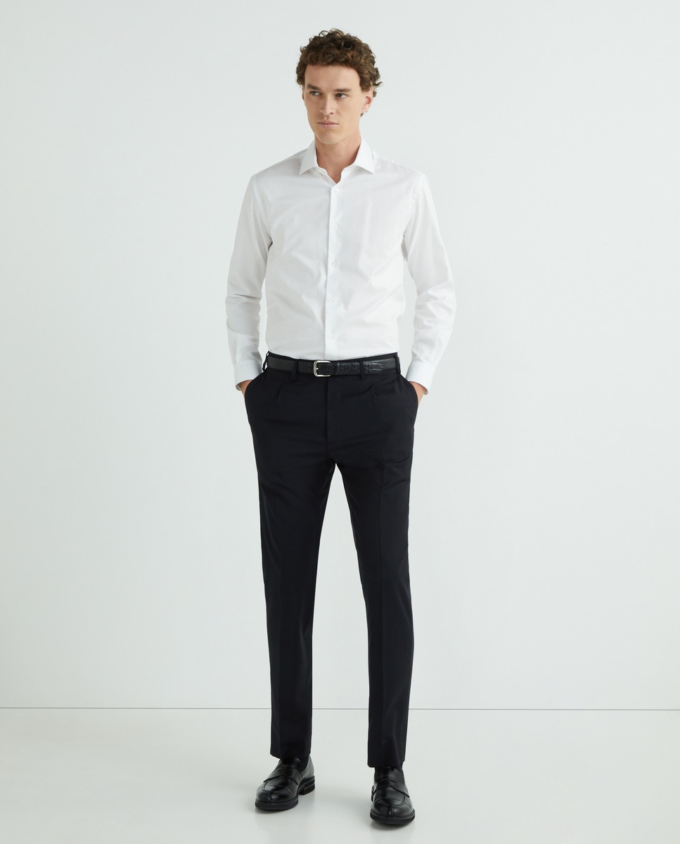 Calças de homem Azul-marinho-1