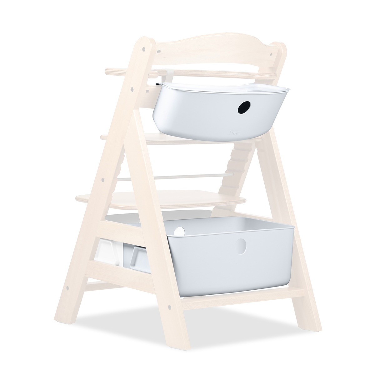 Caja almacenaje trona Hauck Alpha Box Set Blanco-15