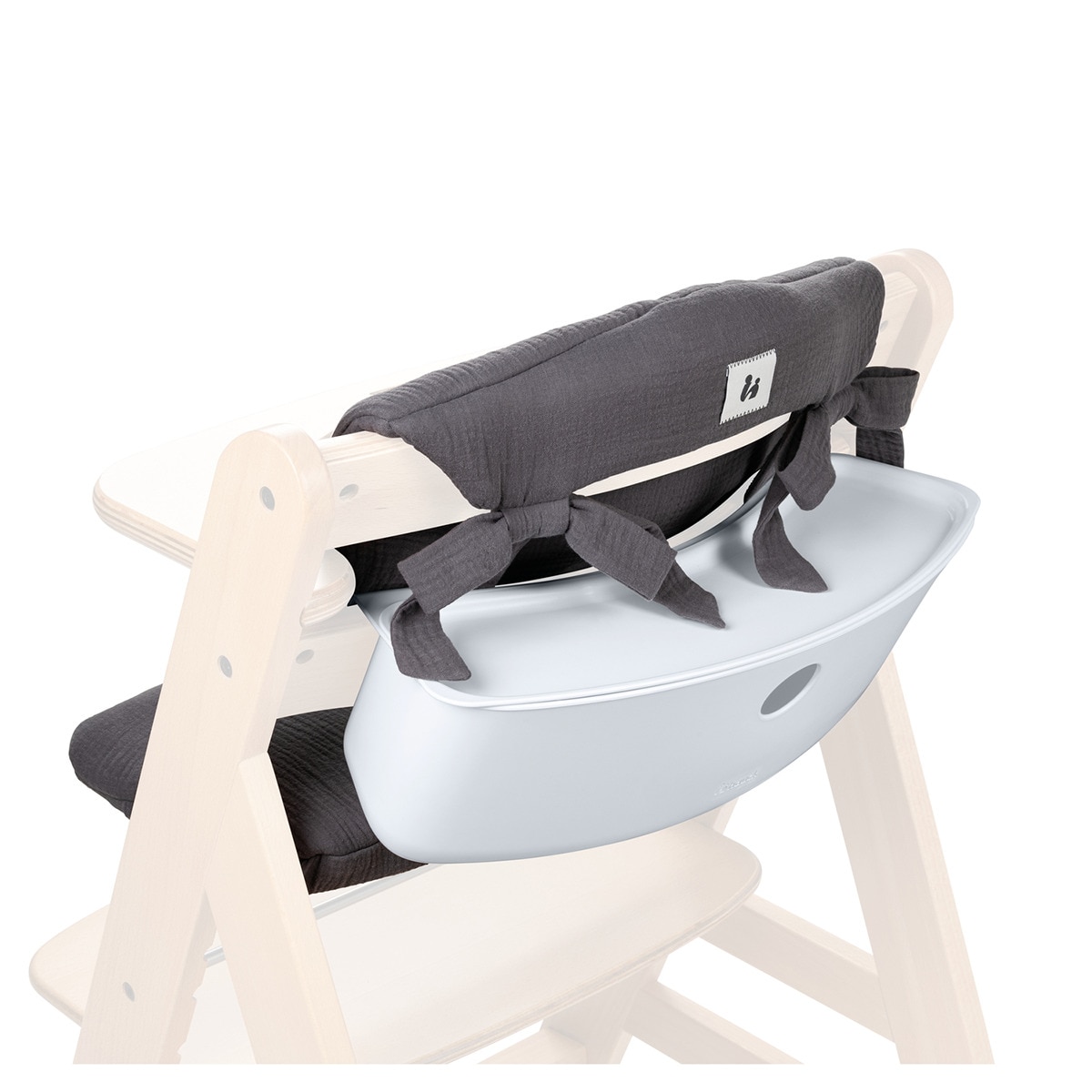 Caja almacenaje trona Hauck Highchair Box S Blanco-14