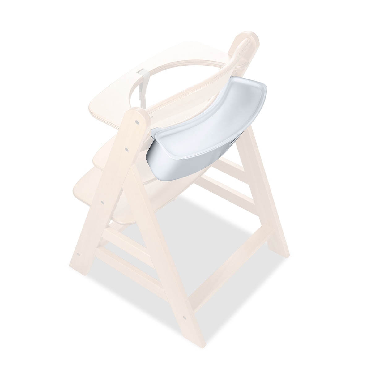 Caja almacenaje trona Hauck Highchair Box S Blanco-12