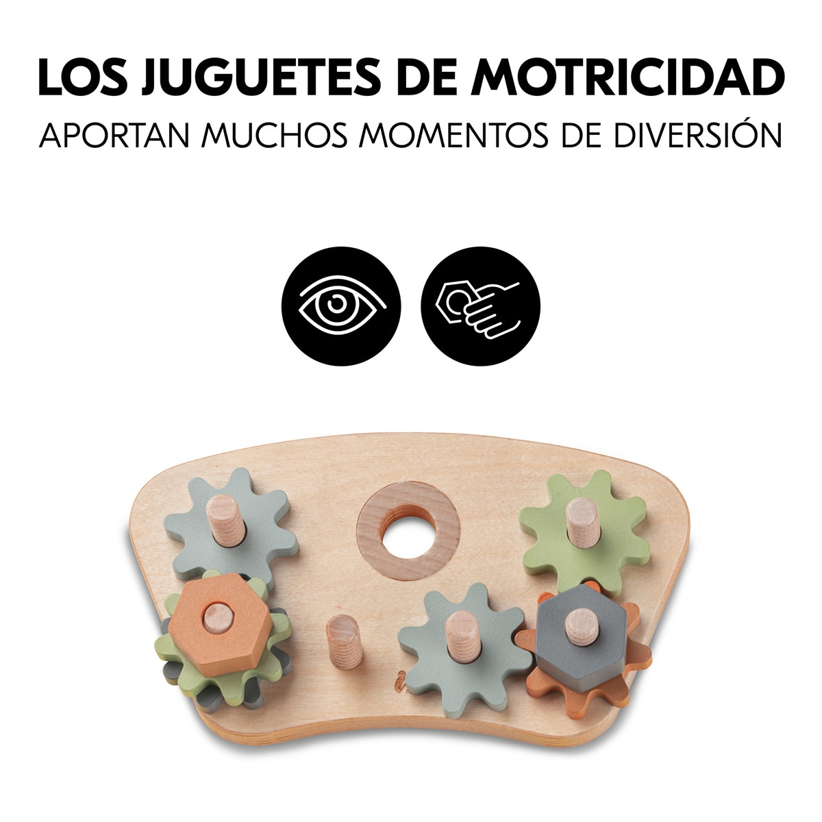 Brinquedo de Madeira para Cadeira de Refeição Evolutiva Play Repairing Multicolor-3