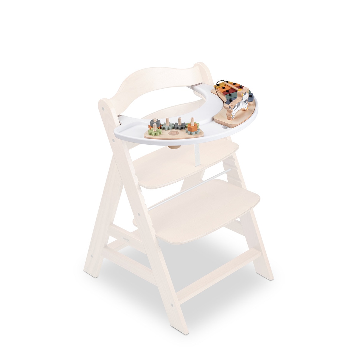 Brinquedo de Madeira para Cadeira de Refeição Evolutiva Play Repairing Multicolor-12